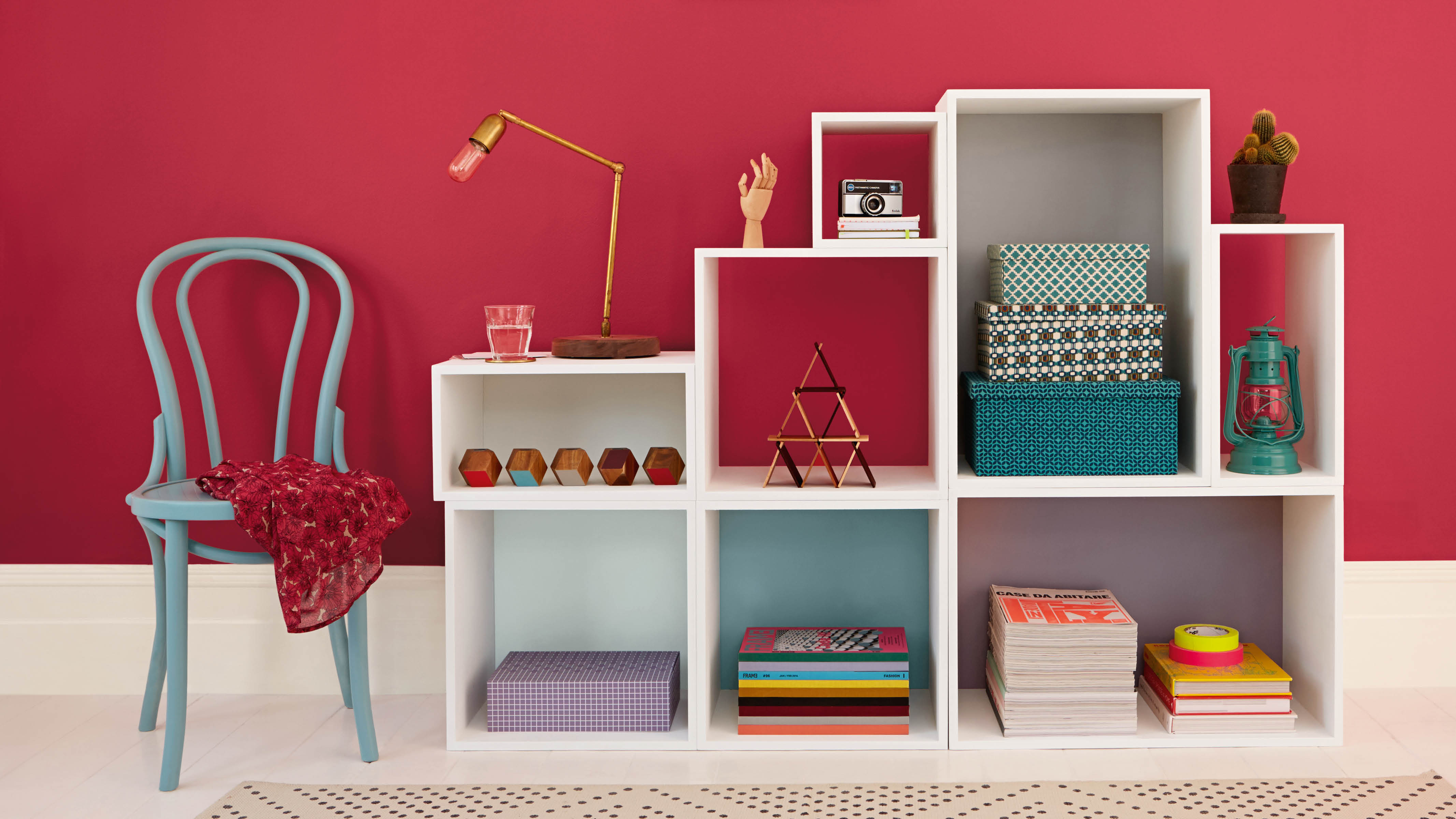 A little red goes a long way Red is traditionally a big no-no when it comes to decorating your baby room as it can stress you little one out. But it is okay to break the rules, so long as you proceed with caution.