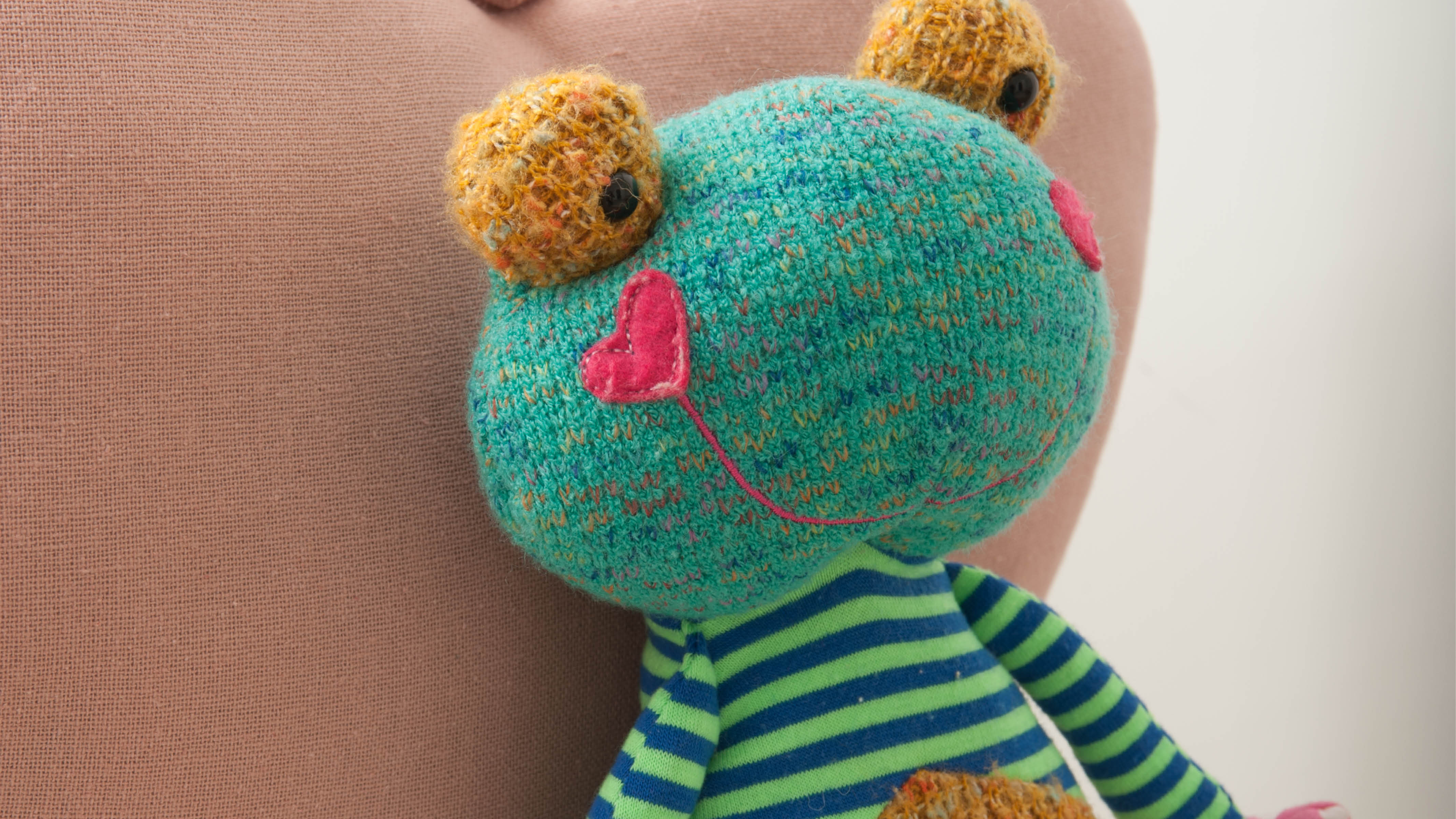Brightly coloured nursery toys By the time babies reach one to two months old, they have learned to focus their eyes and track objects or people that move around in their line of vision.