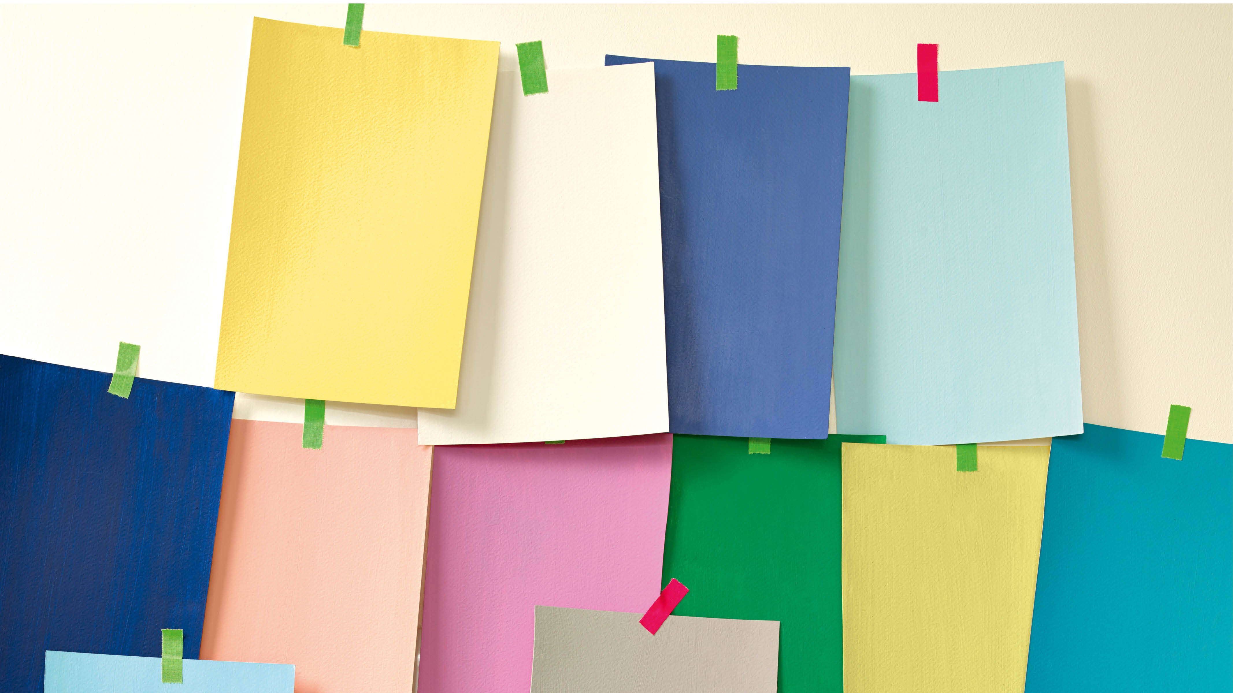 Choosing a colour From about two months old, babies start to be able to properly make out different colours, starting with the primary colours of red, yellow and blue.