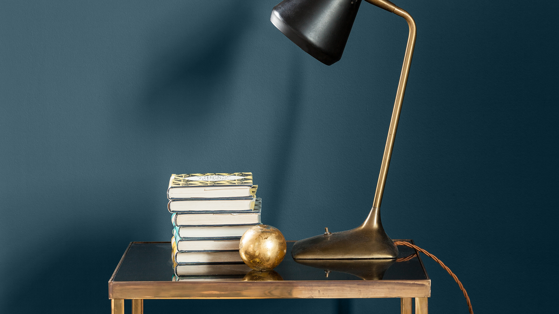Dark painted living room If you want the cosy, cosseting feel of a deeper palette without committing to black, gunmetal grey, or even dark blue, is the perfect colour choice.