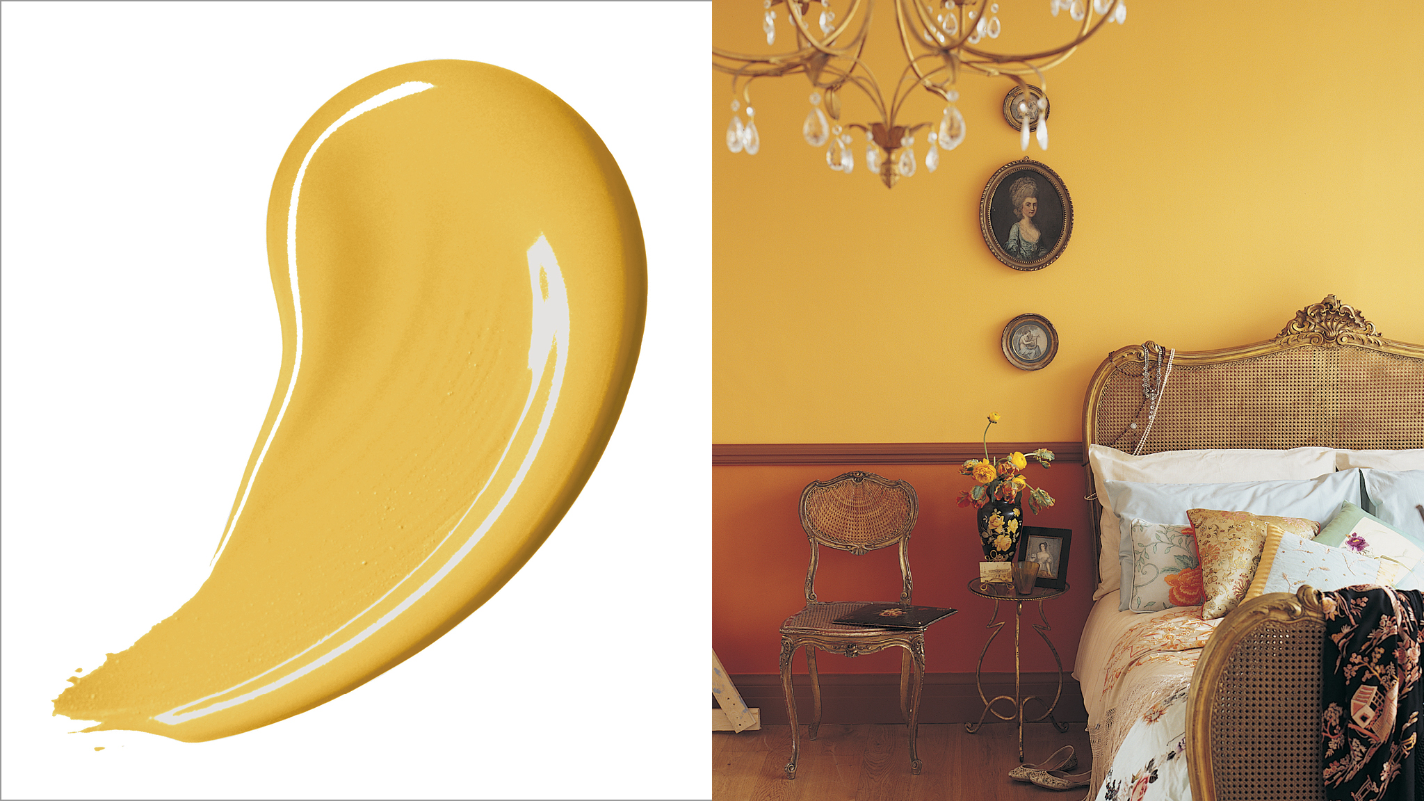 Go bold with gold Gold tones ooze opulence, making them the perfect choice if you want to surround your guests with luxury.