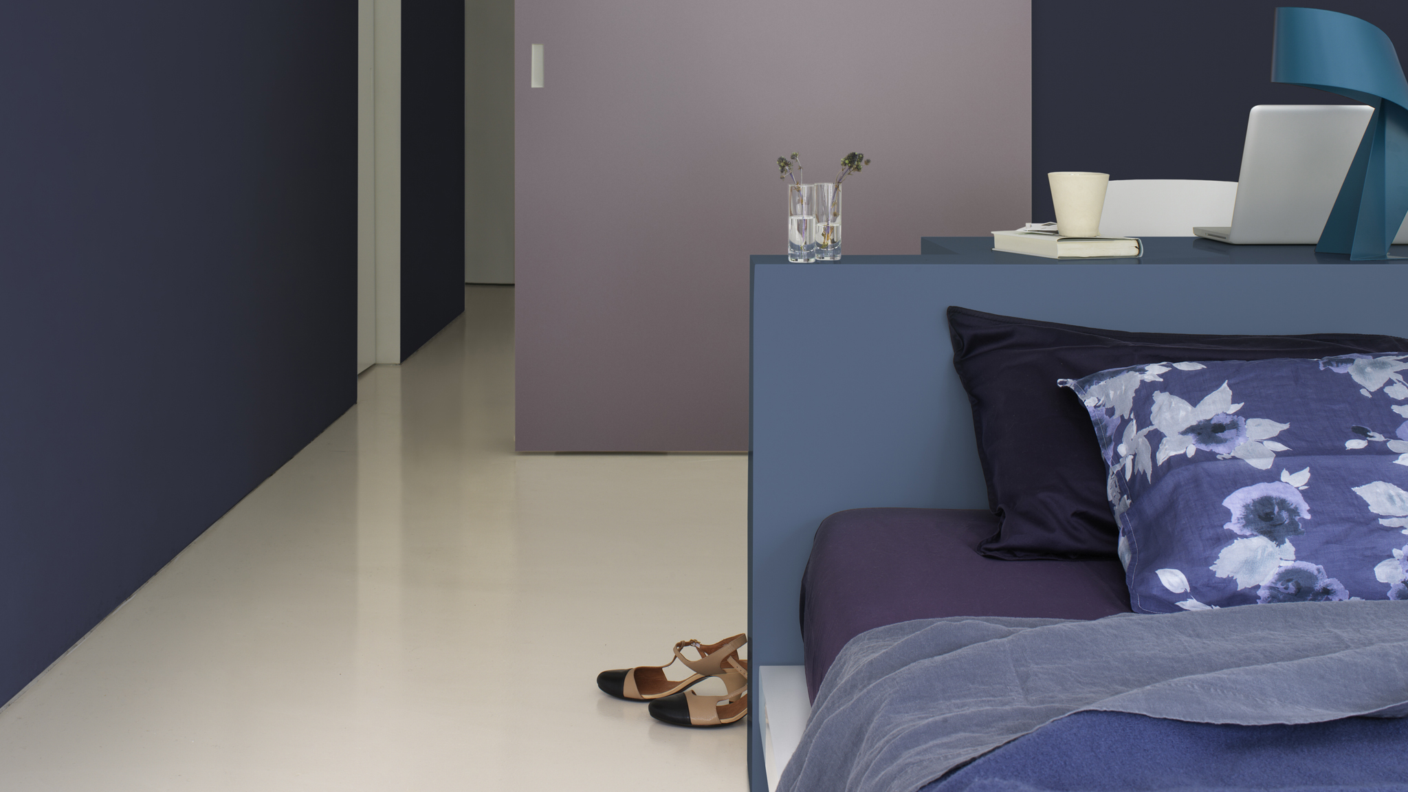 Take colour inspiration from gemstones Deep jewel tones add a sense of exotic decadence to a scheme. Mimic the depth and colour of gemstones by mixing matt and gloss finishes